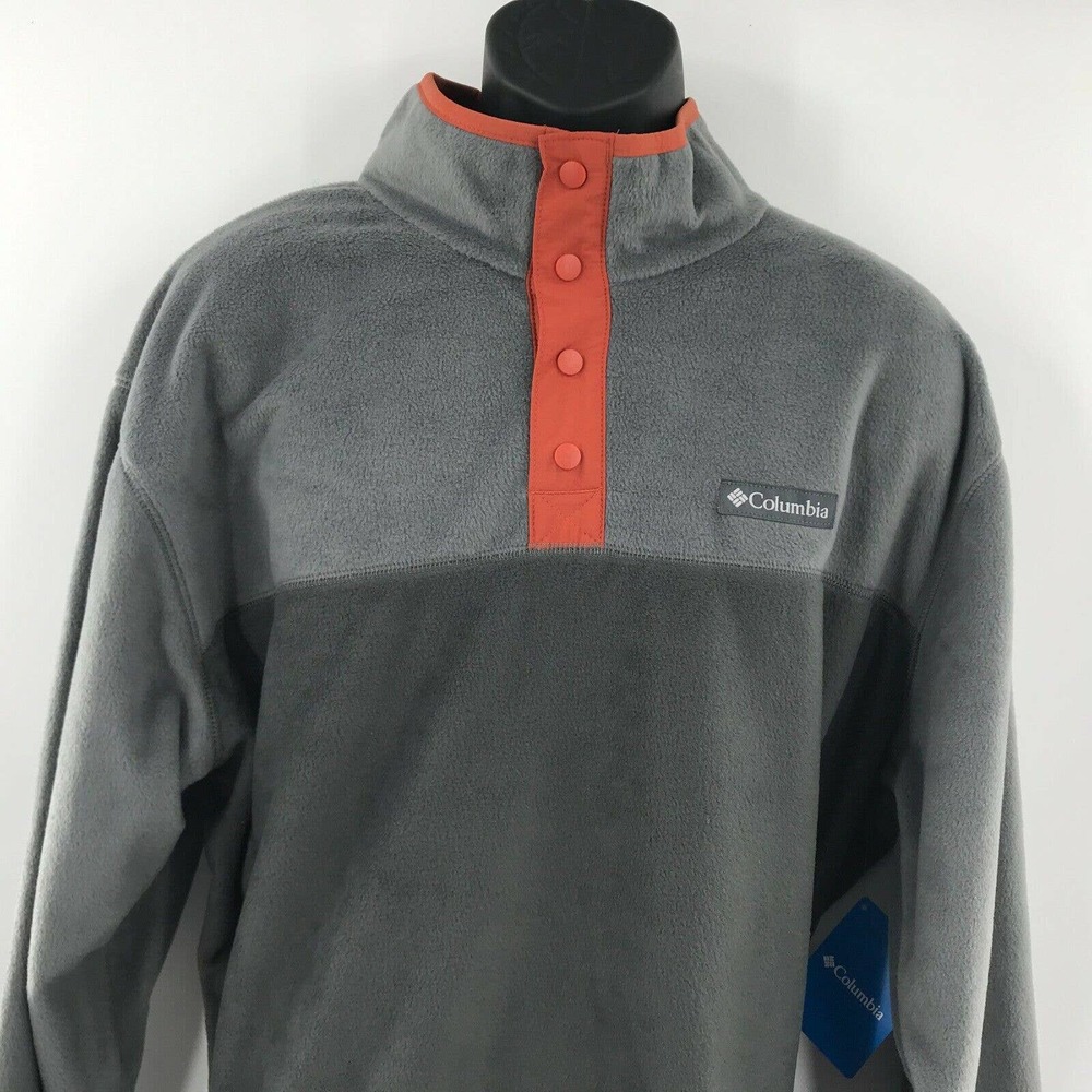 Columbia Men's Steens Mountain 1/2-Snap Fleece Jacket - Size 2XL - Picture 2 of 8